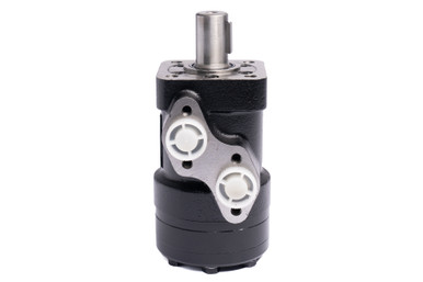 BM1 Hydraulic Motor: 19.22 CID, 1" Straight Parallel Key Shaft, 1015 PSI, Staggered SAE 10 Ports