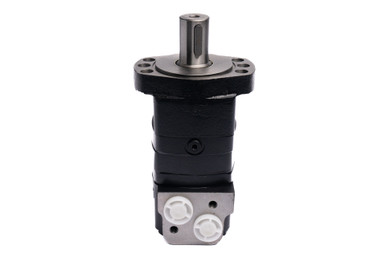 BM5 Hydraulic Magneto Motor: 24.4 CID, 1 1/4" Straight Parallel Key Shaft, 1015 PSI, Standard SAE 10 Ports