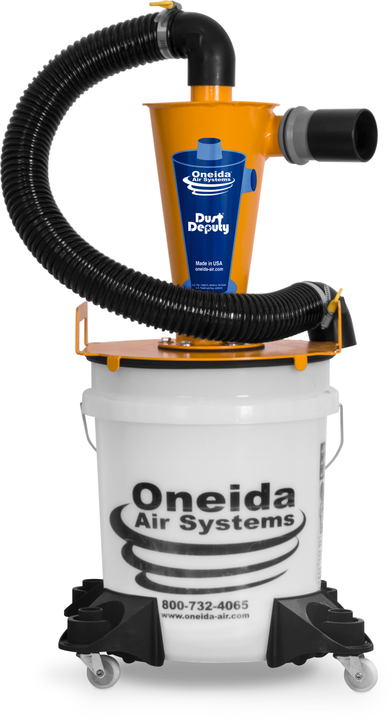 Heavy-Duty Dust Deputy Deluxe 2" Cyclone 5 Gal. Kit
