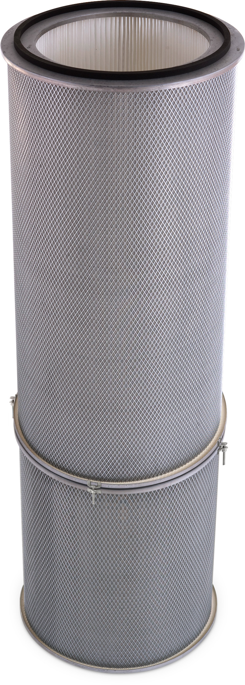 Industrial 18" x 54" Stacking HEPA-Grade Media Cartridge Filter w/ Flameguard