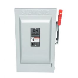 Siemens Industrial Controls HF362 3-Pole Heavy Duty Safety Switch 60A 480V/600V Fusible Disconnect