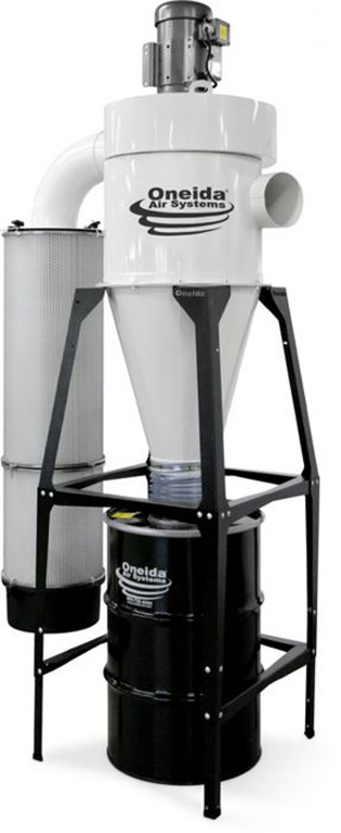 5hp High Vacuum Freestanding Cyclone Dust Collector