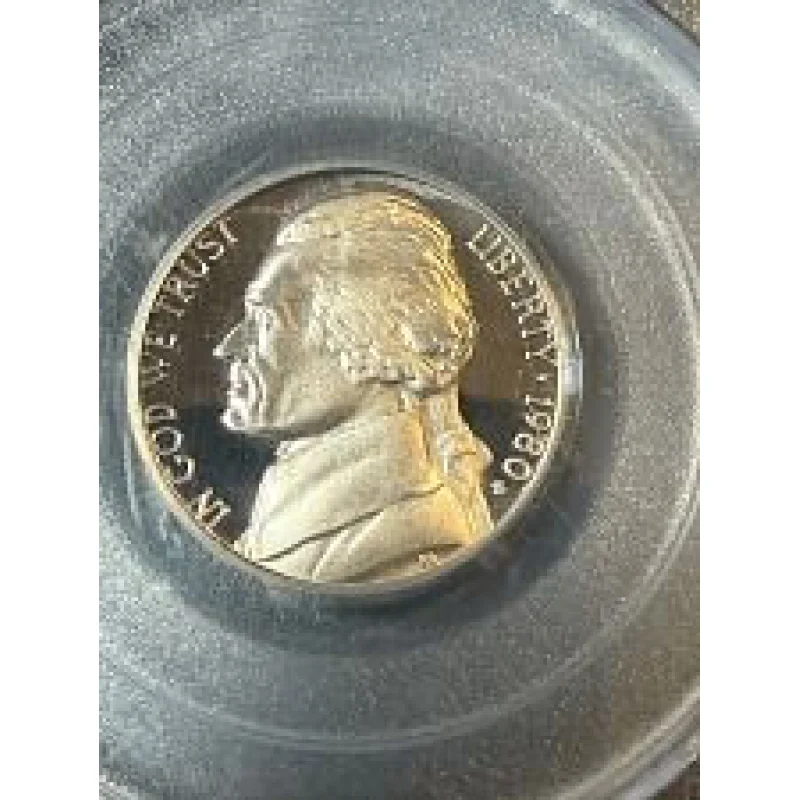 Highly Rated 1980 S Jefferson Nickel NCGS 69 DCAM Coin