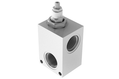 In-line Pressure Relief Valves: SAE-08 Port Size, 10.5 Max GPM, 5000 PSI Max