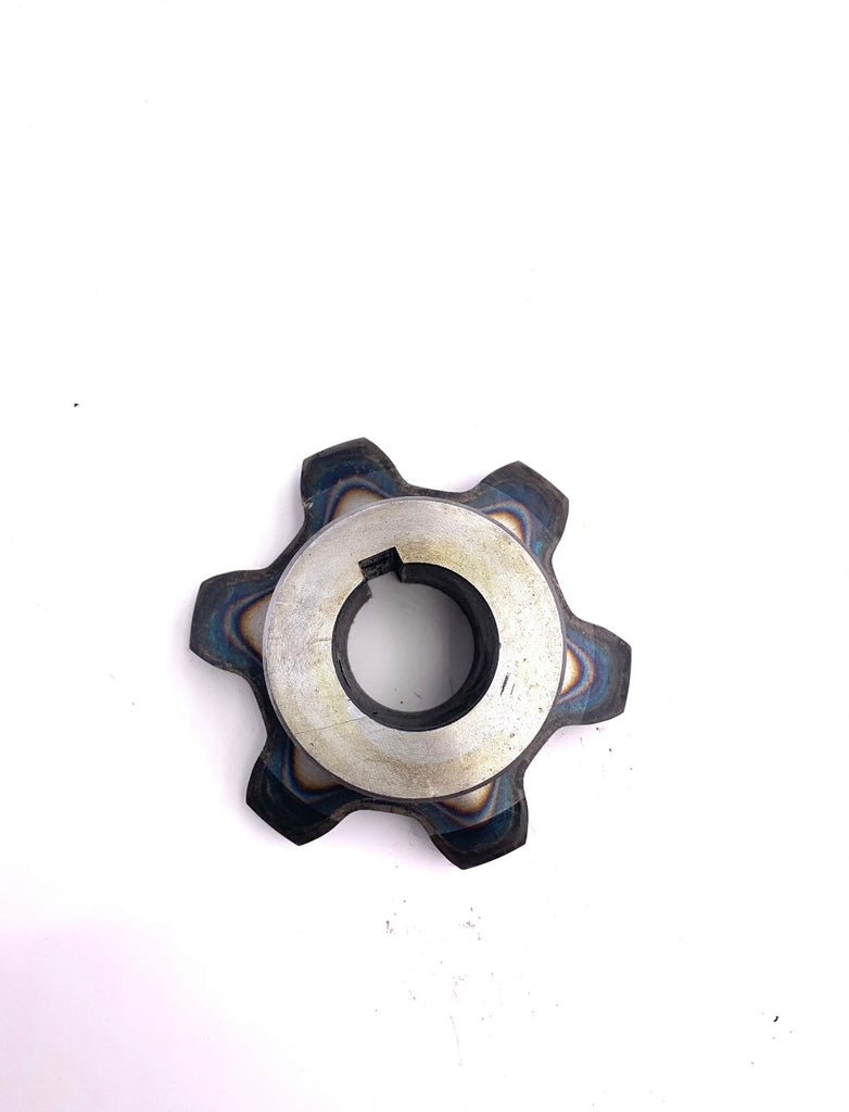 667XB6 Steel Pintle Chain Sprocket - 6 Tooth with 1-1/4" Bore and Keyway