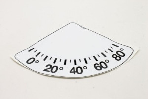 Genie Lift Part # 09.4618.0205GT - BOOM ANGLE INDICATOR DECAL, EA