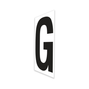Genie Lift Part # 114388GT - DECAL,G,WHITE, EA