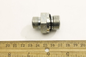 Genie Lift Part # 04.0607.0110GT - NIPPLE 1/2" BSP X 11/16"-16 ORFS", EA