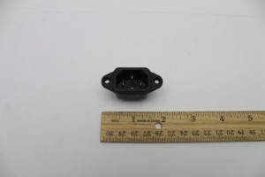 Genie Lift Part # 105334GT - CONNECTOR, CHARGER IEC, EA