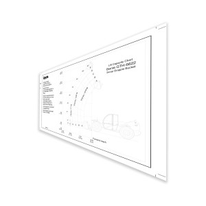 Genie Lift Part # 117927GT - LOAD RNG DECAL, 6622 SCRAP BKT, EA