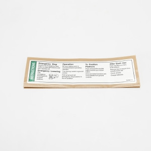 Genie Lift Part # T107031GT - DECAL,OP INST,GCON, EA