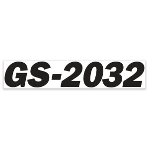 Genie Lift Part # 114307GT - DECAL,COSMETIC,GS2032 NO GENIE, EA