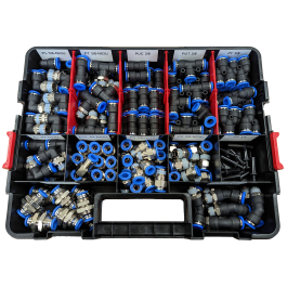 3/8" OD Tube - Pneumatic Kit, Option 3 w/ POC 3/8-N02U (160 Pieces)