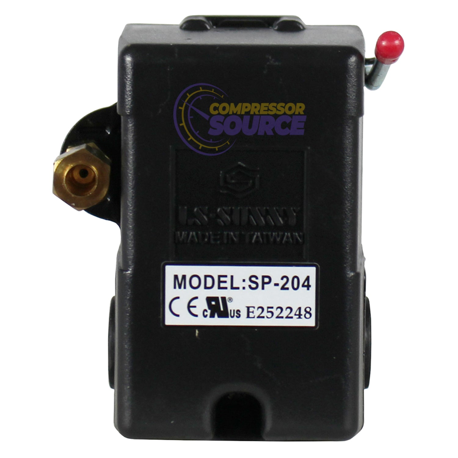 4 Port Pressure Switch 105 - 135 PSI 26 Amp L4M-105-135