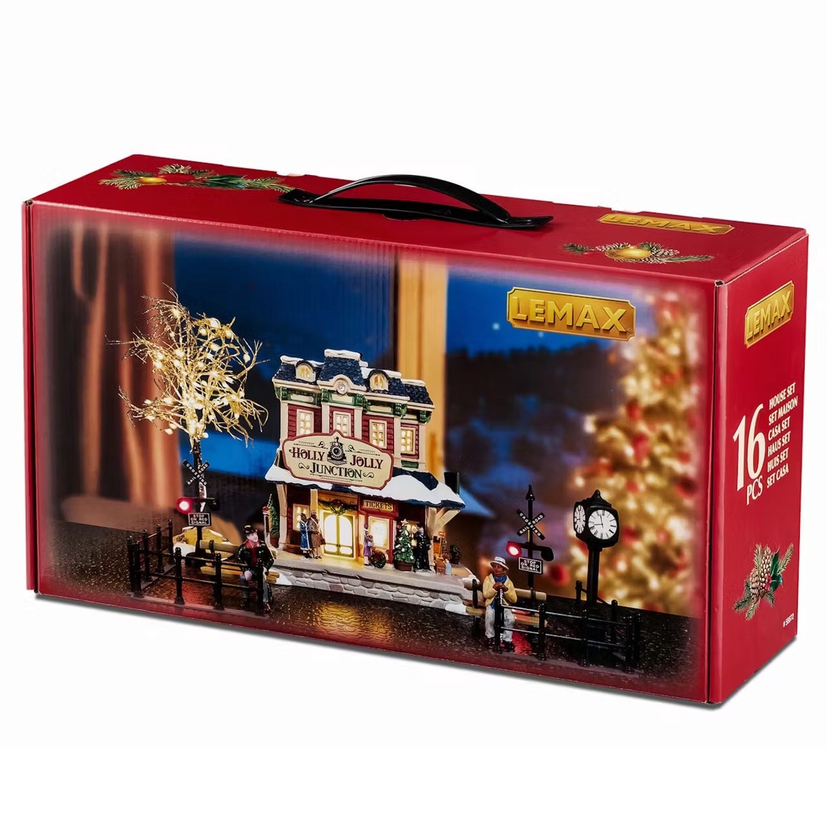 Lemax Caddington Village: Holly Jolly Junction Set #56672