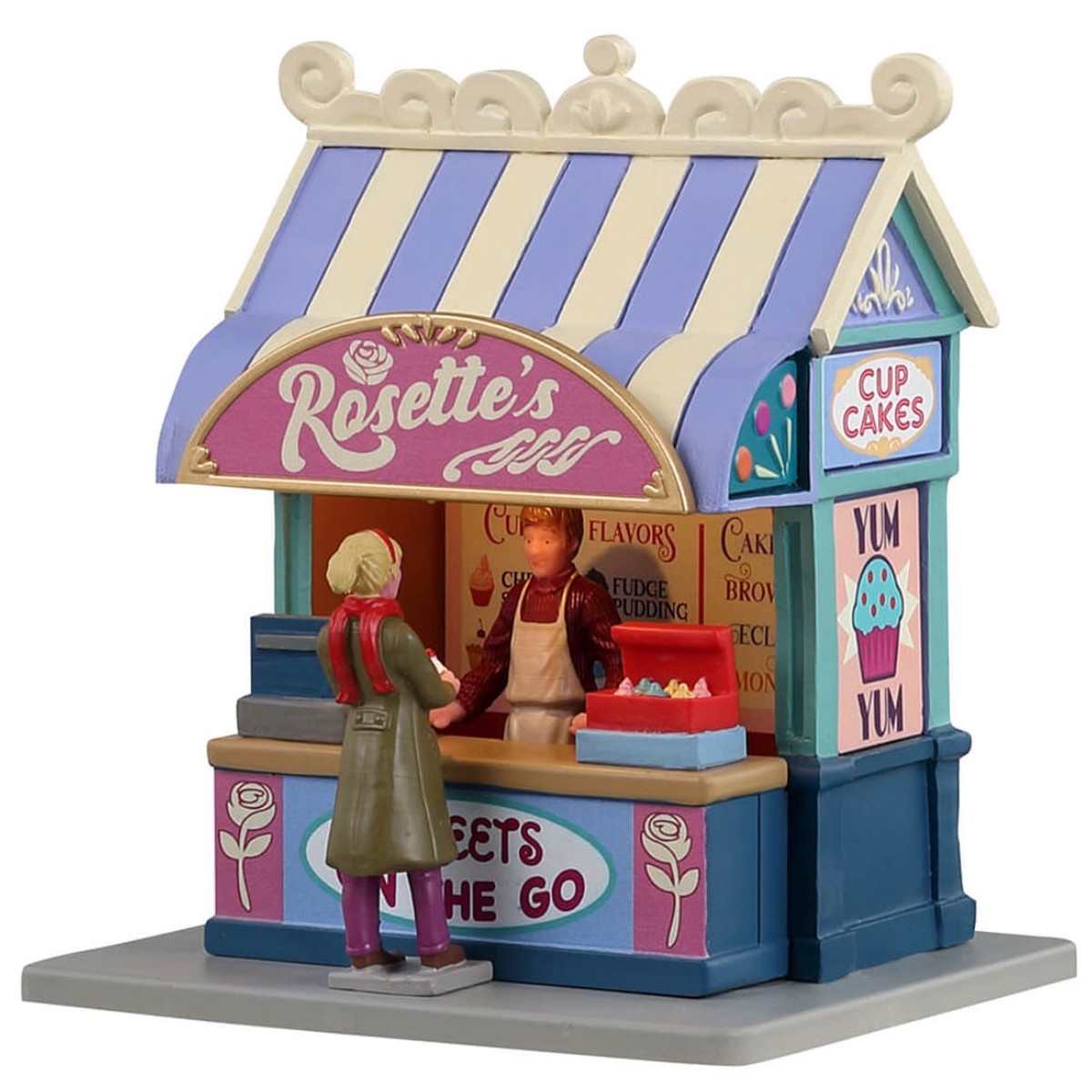 Lemax Caddington Village Table Accent: Rosette's Dessert Bar #34121