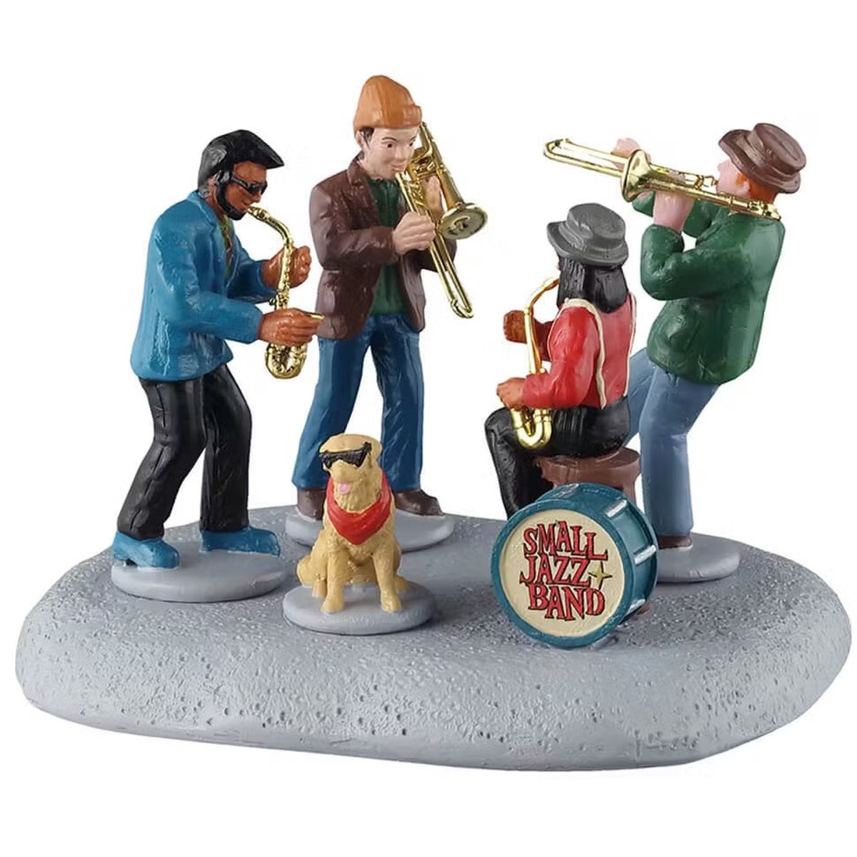 Lemax Caddington Village Table Accent: Small Jazz Band #53743