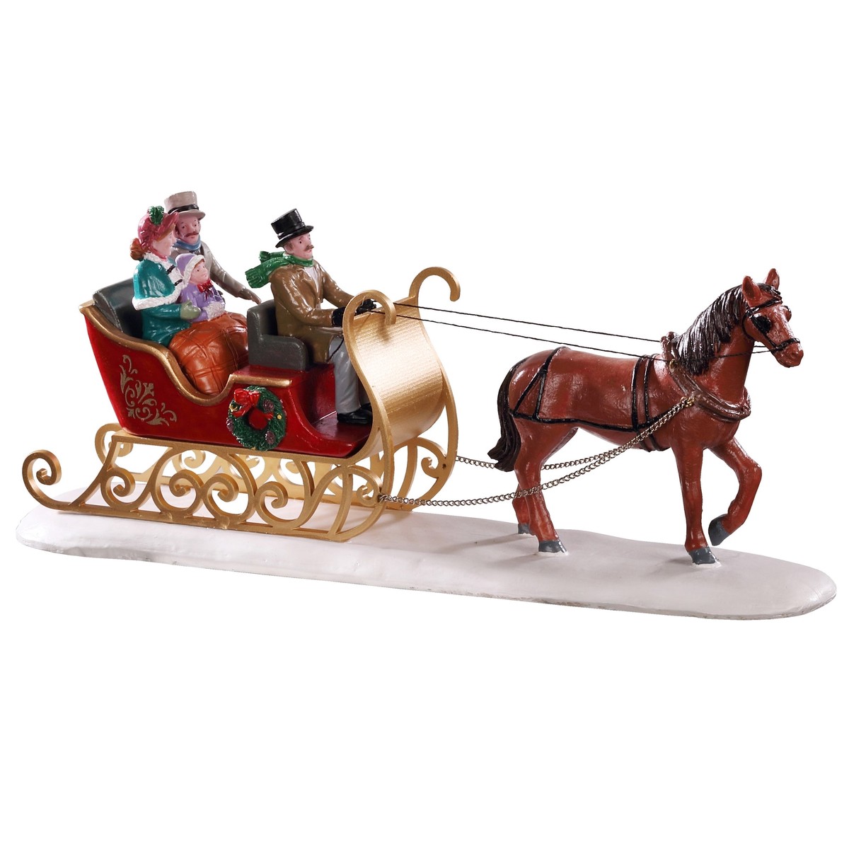 Lemax Caddington Village Table Accent: Victorian Sleigh Ride #93433