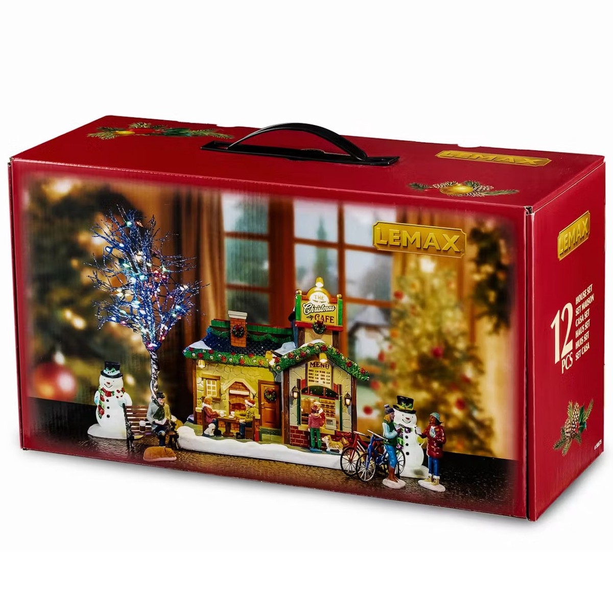 Lemax Caddington Village: The Christmas Cafe Set #56675