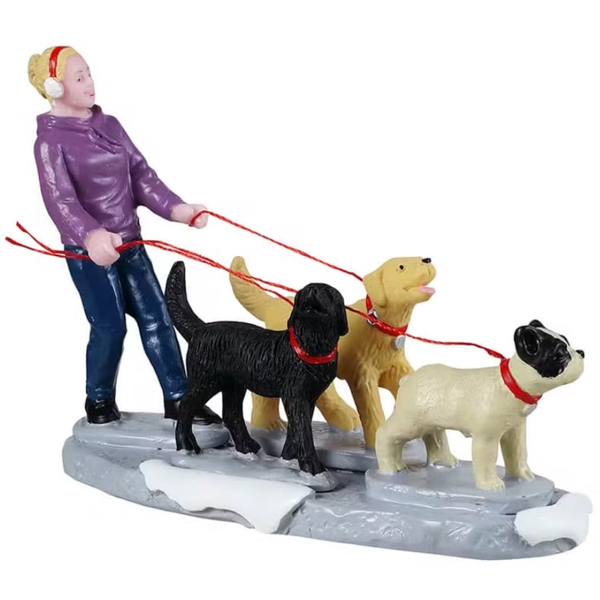 Lemax General Collectibles Figurine: Dog Walker #42361