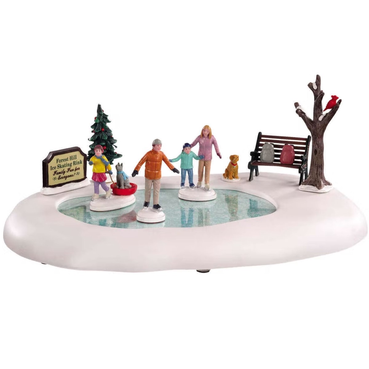 Lemax General Collectibles Table Accent: Family Skating Day #04715