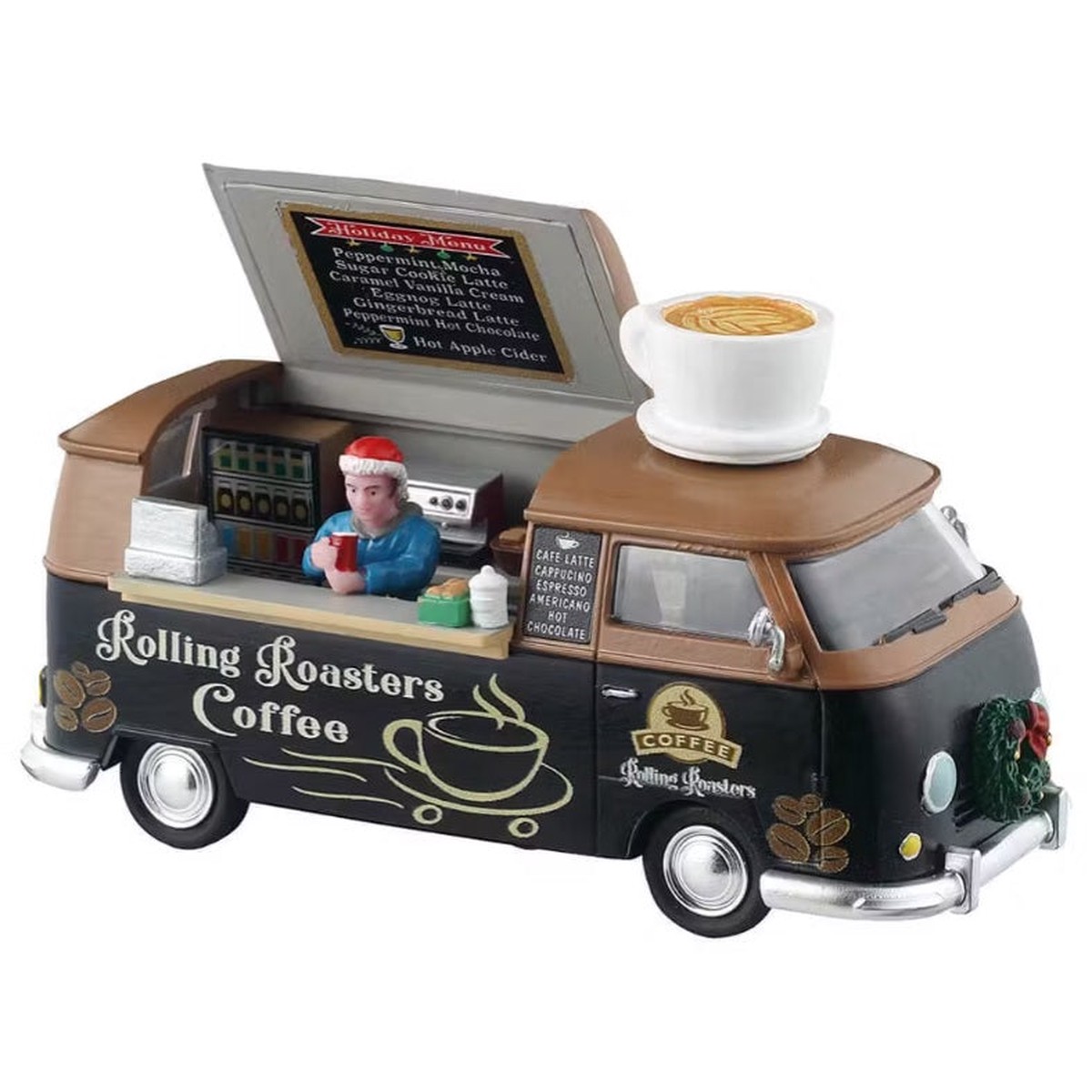 Lemax General Collectibles Table Accent: Rolling Roasters Coffee #53747
