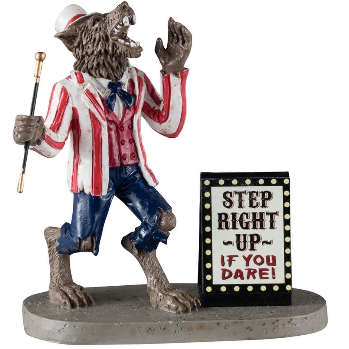 Lemax Spooky Town Carnival Barker #42309