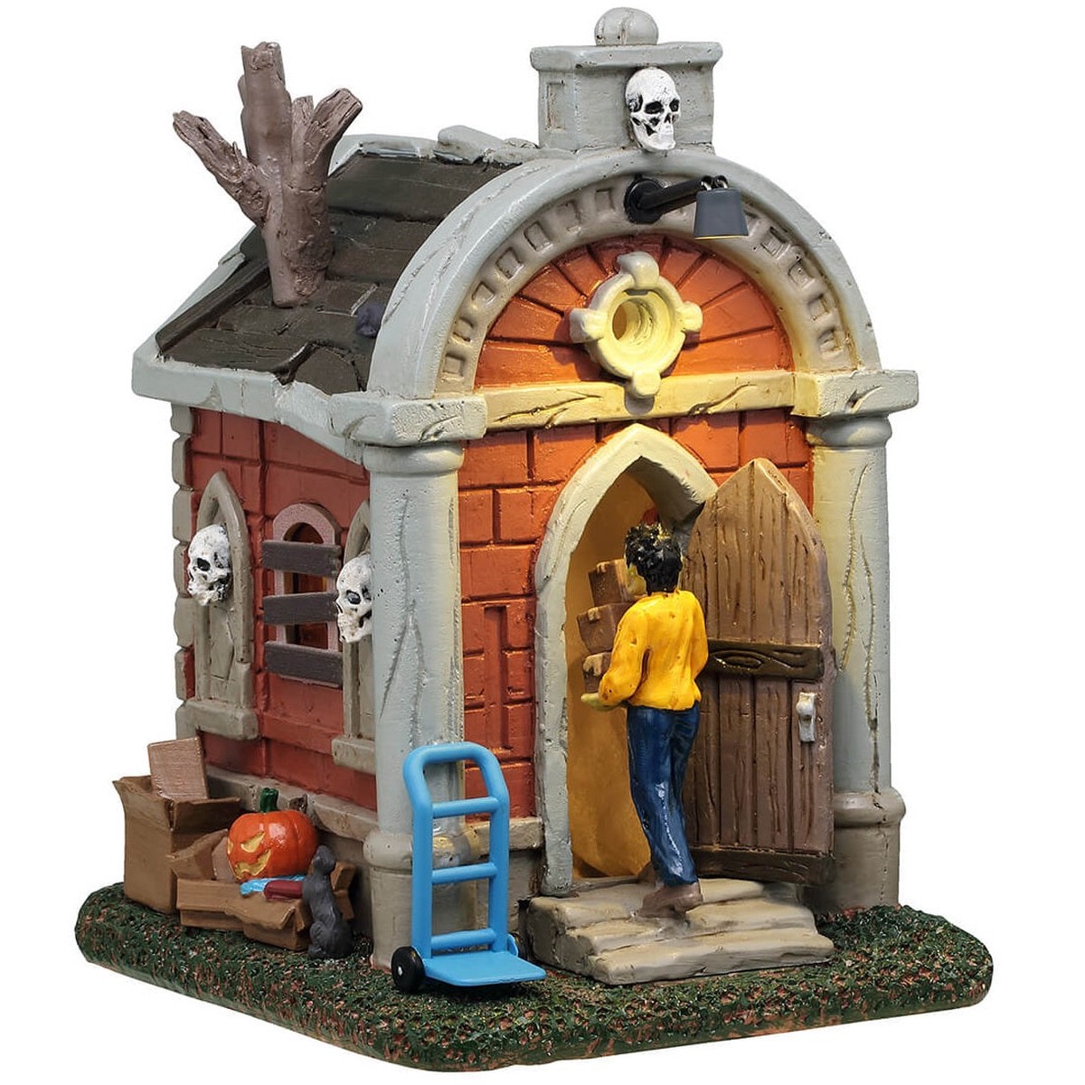 Lemax Spooky Town Crypt Move In #54439