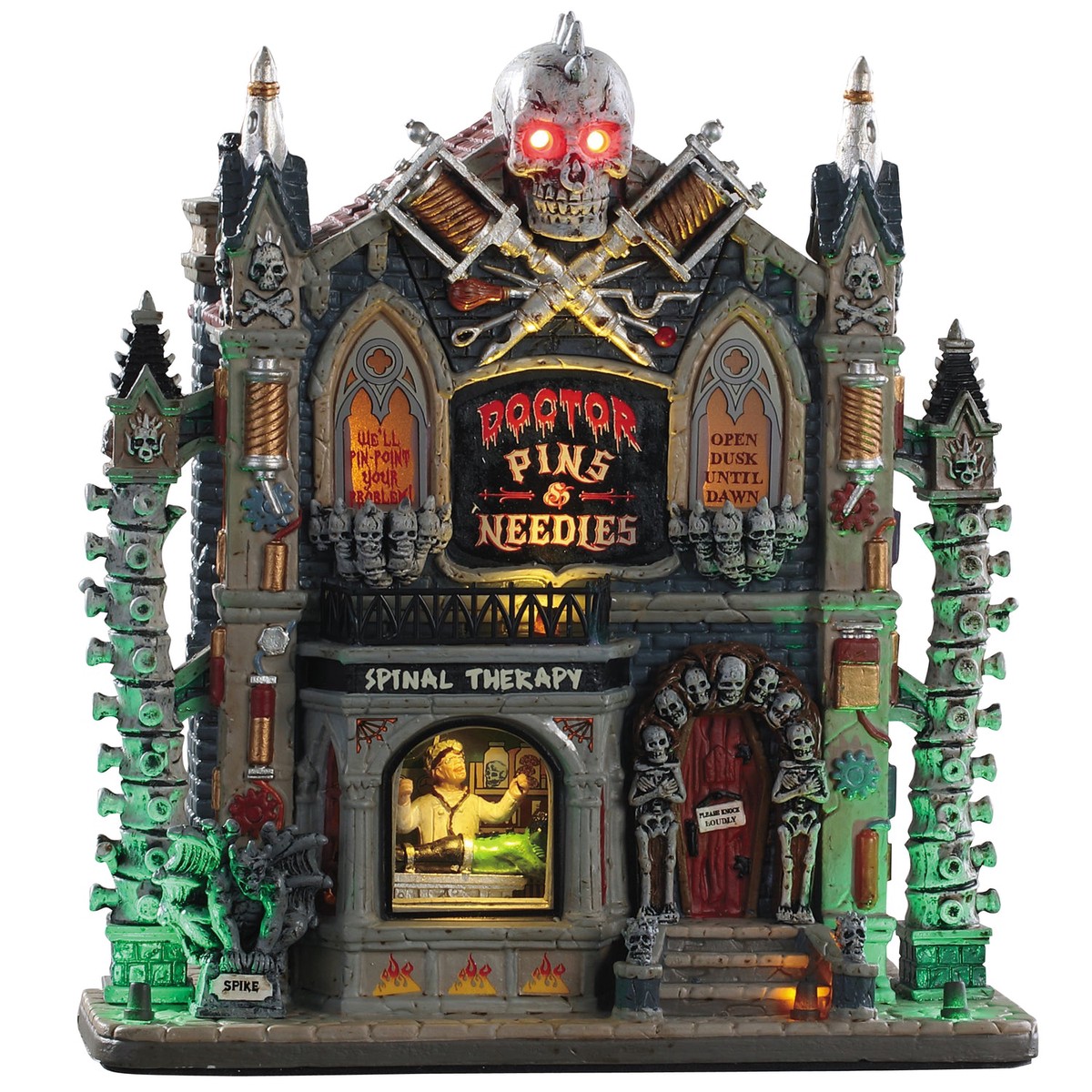 Lemax Spooky Town Doctor Pins & Needles #95443