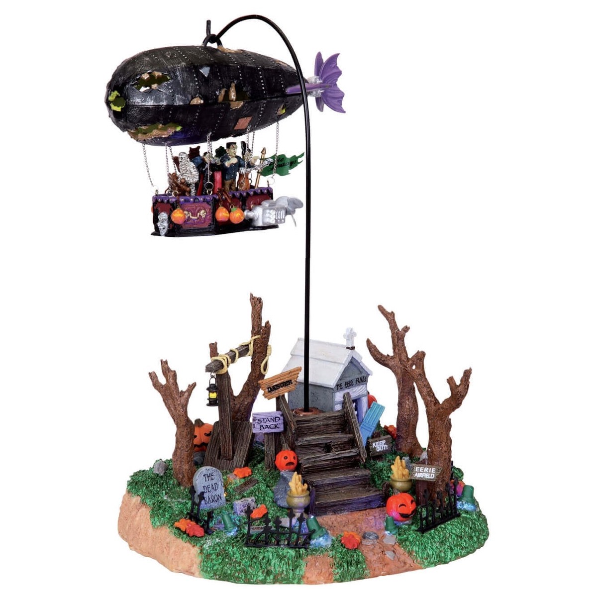 Lemax Spooky Town Dreaded Zeppelin #04174