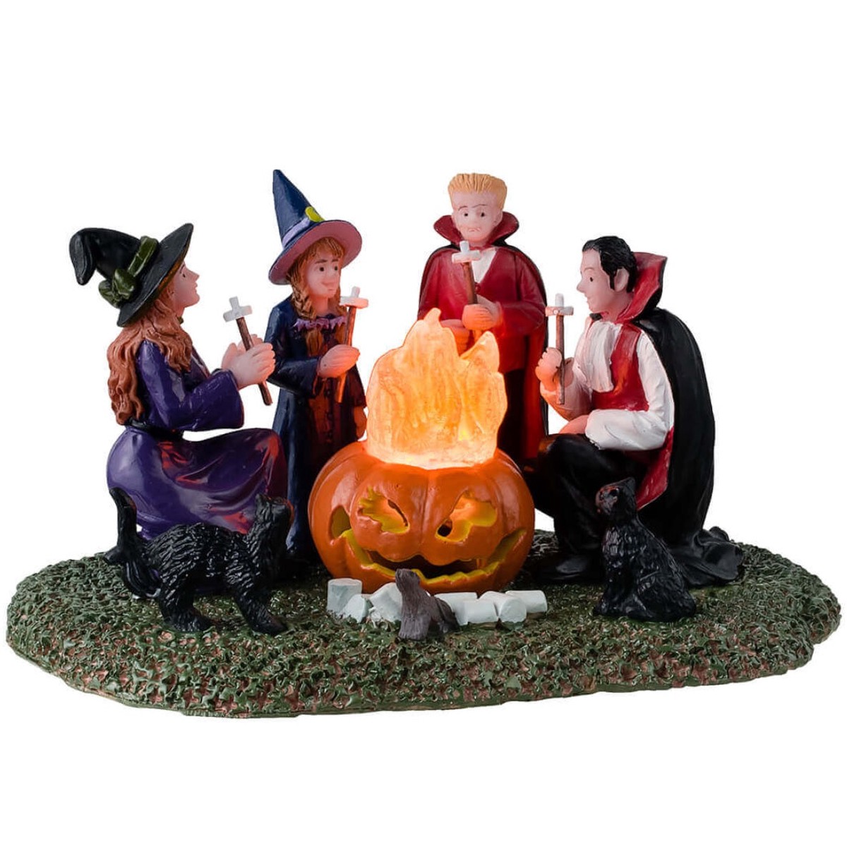 Lemax Spooky Town Monster Marshmallow Roast #44304