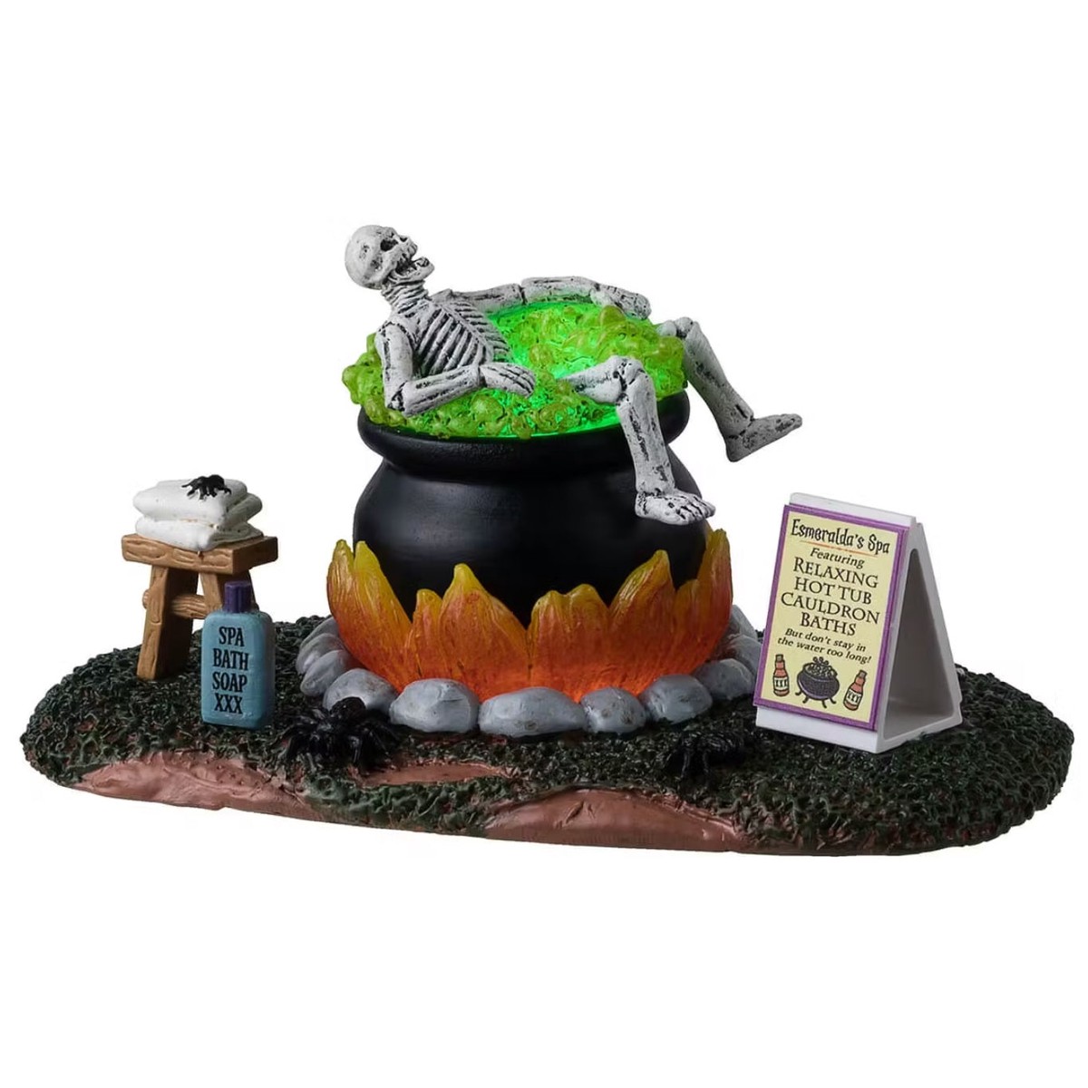 Lemax Spooky Town Nothing Like a Hot Bath #44302