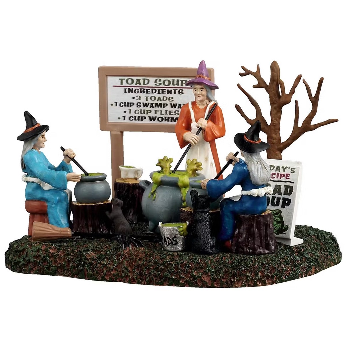 Lemax Spooky Town The Cooking Coven #53734