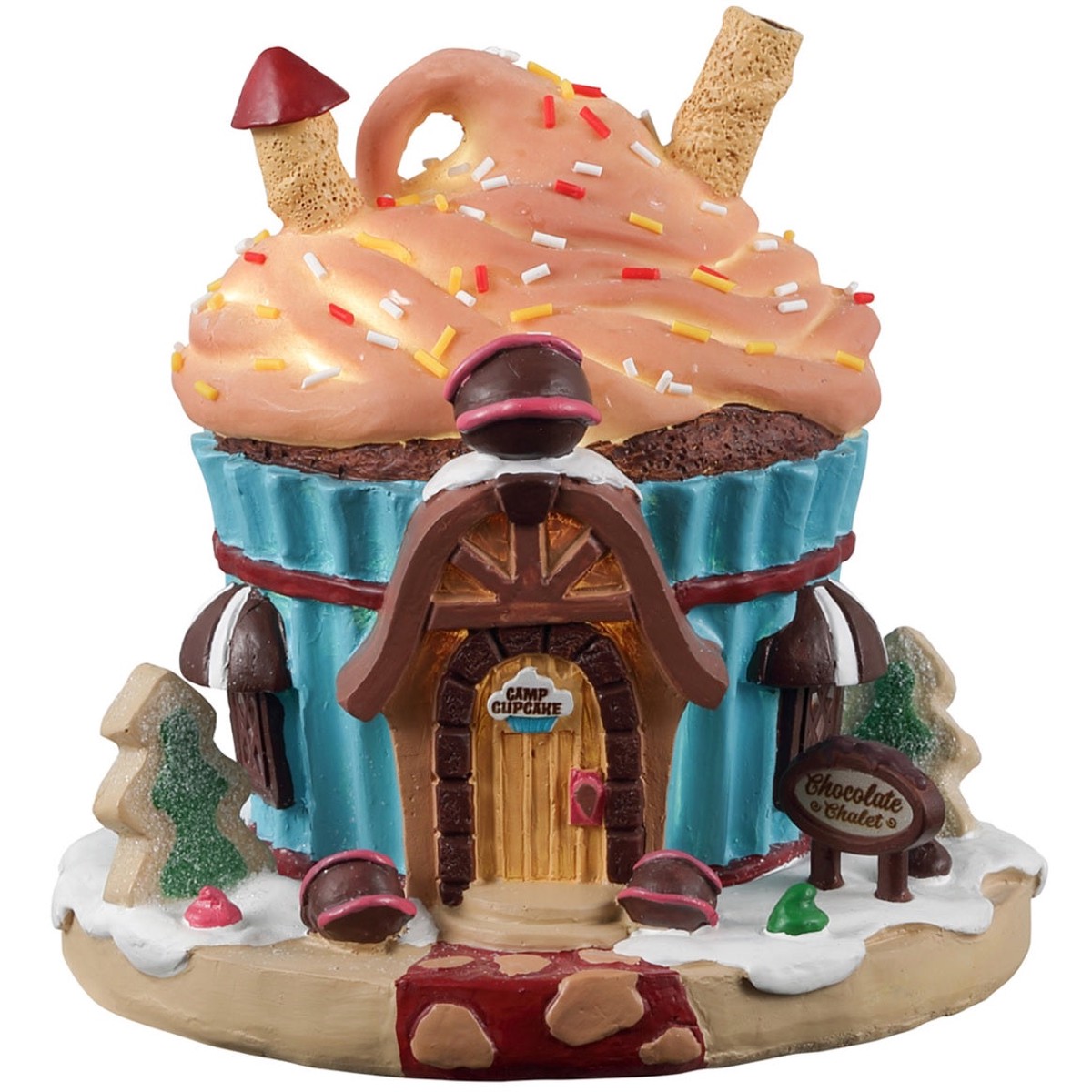 Lemax Sugar N Spice Table Accent: Chocolate Chalet #24961
