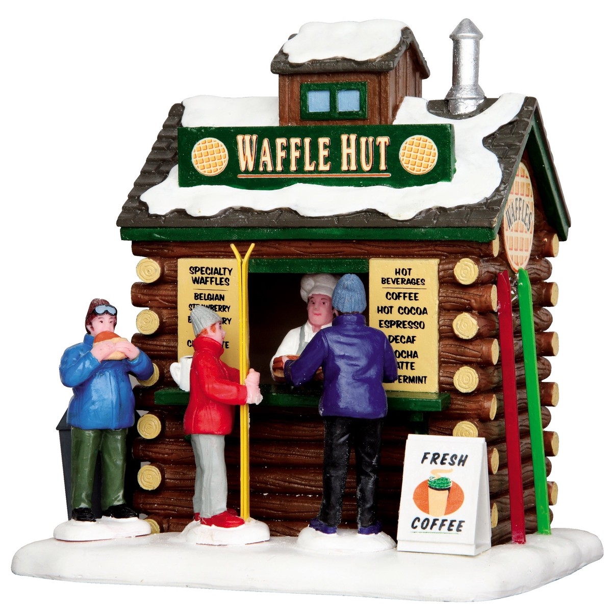 Lemax Vail Village Table Accent: Waffle Hut #43074