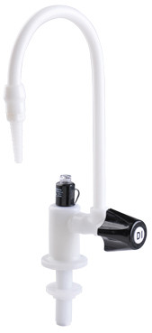 Marquest Scientific, LG-DD-XXX-3, PVDF Lab Faucet With Water Quality Indicator Light, Deck Mount