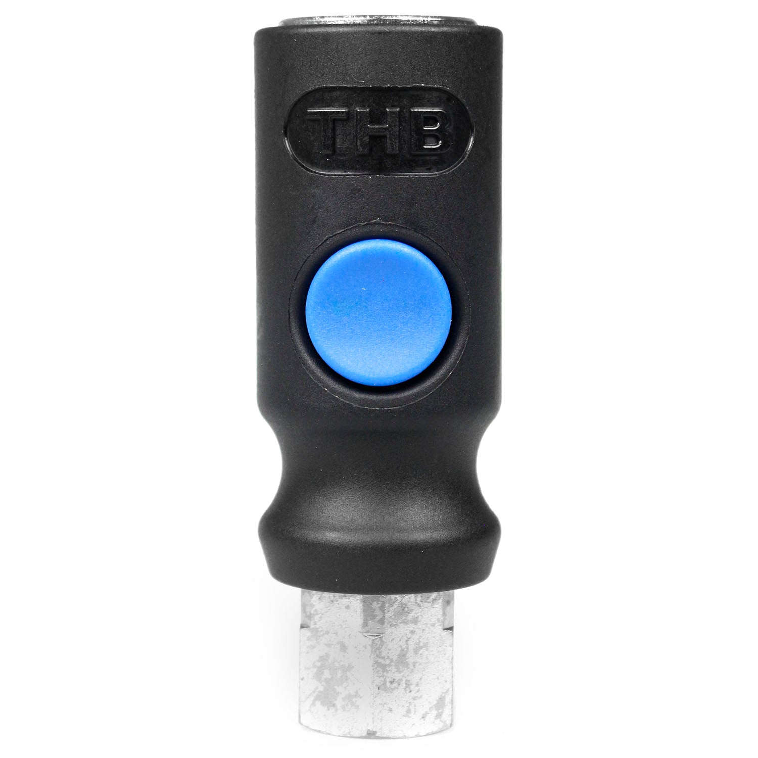 Industrial Style Safety Release Coupler 1/4" FNPT 1/4" Body Push Button Release