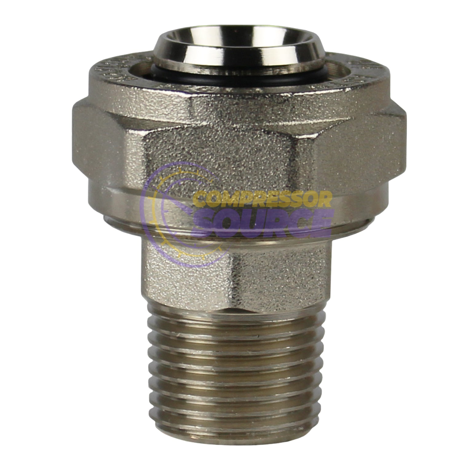 RapidAir MaxLine 1/2" NPT Straight Tubing Adapter M8005