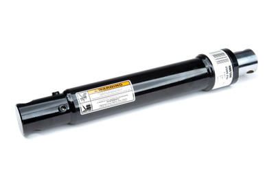 Single Acting Snowplow Hydraulic Cylinder: Body OD 2.5 in., 16 Stroke, 2 Rod, Western