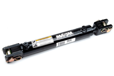 WC Welded Clevis Hydraulic Cylinder: 4 Bore x 10 Stroke, 2 Rod
