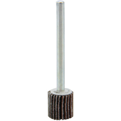 Wendt 112009 | 3/8 x 3/8 x 1/8 In. Shank Mini Flap Wheel | 180 Grit A/O
