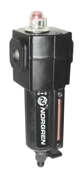 Dixon Series 1 L17 1 in. Jumbo Micro-Fog lubricator with Metal Bowl & Sight Glass