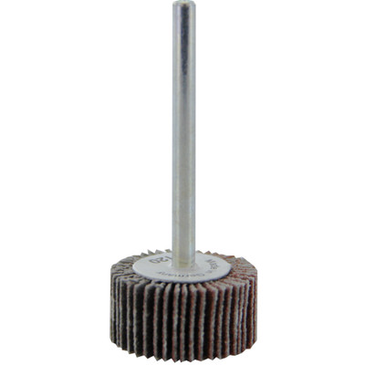 Wendt 112044 | 5/8 x 3/4 x 1/8 In. Shank Mini Flap Wheel | 60 Grit A/O
