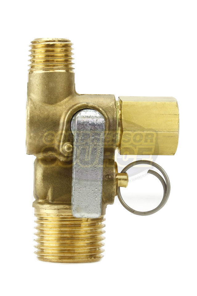 Air Tank Manifold Valve With Ball Valve & Pressure Relief MV500B