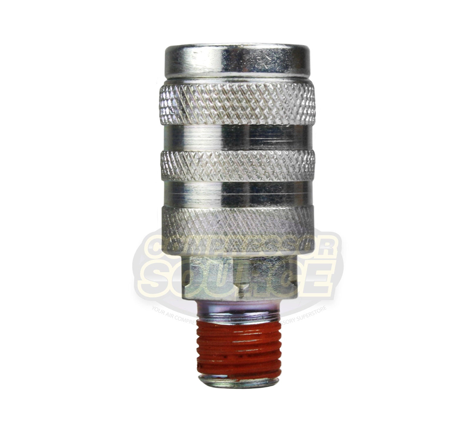 Industrial Interchange 1/4" MNPT Steel Coupler