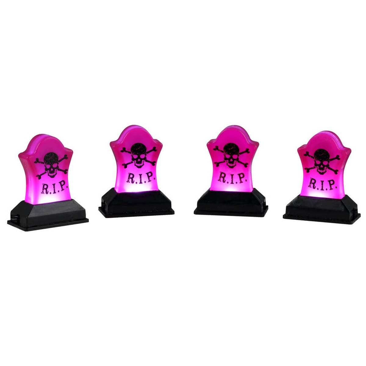 NEW 2026 Lemax Spooky Town Pathway Lights, Set of 4 #64621