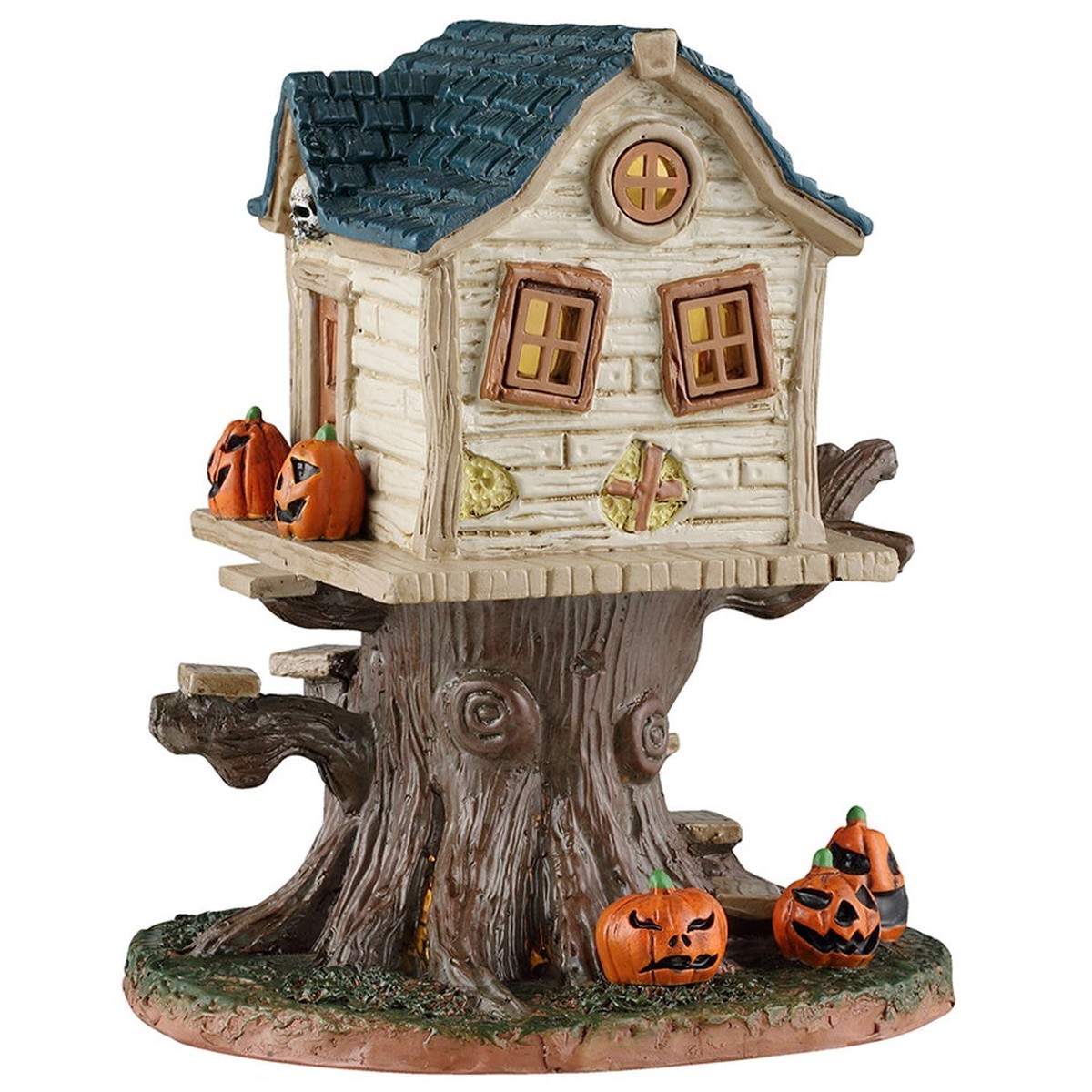 NEW 2026 Lemax Spooky Town Skull Tree House #64602