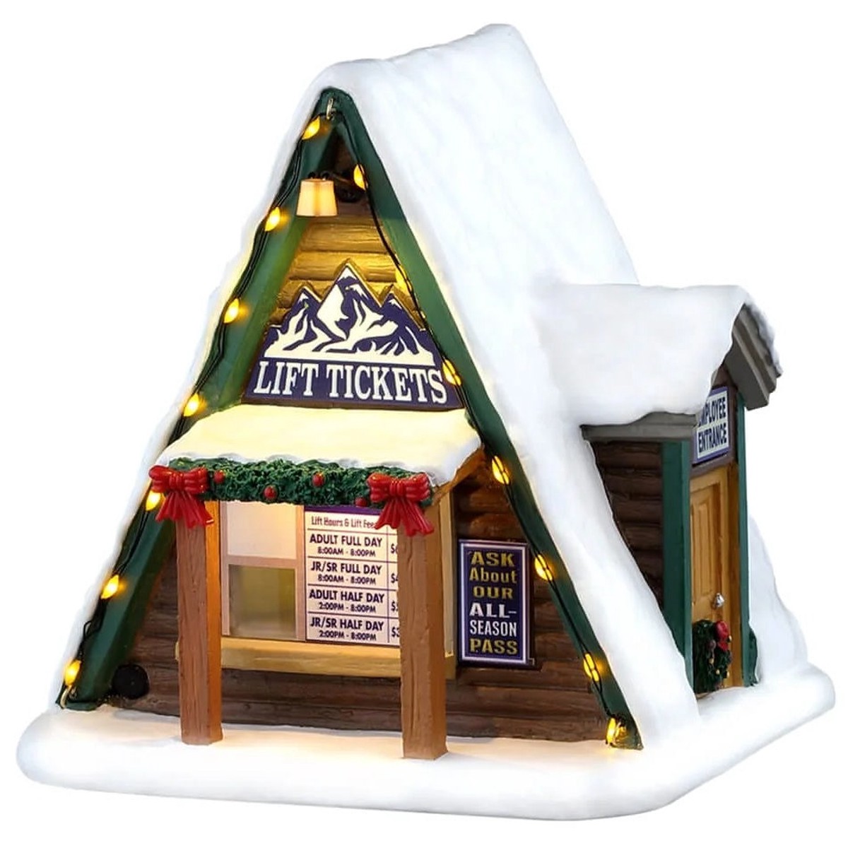 NEW 2026 Lemax Vail Village Table Accent: Lift Ticket Booth #64682