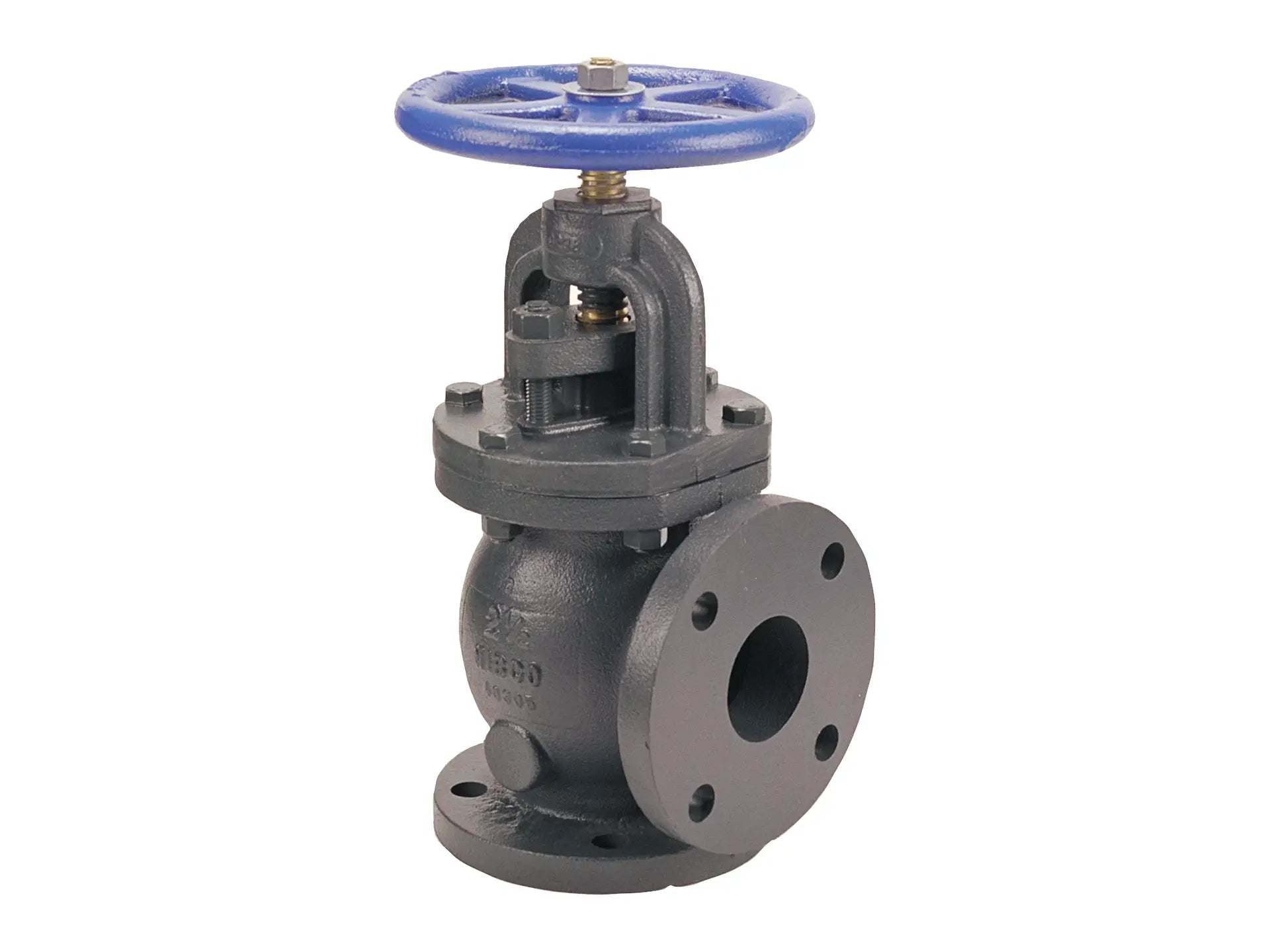 NIBCO NHD300F, 3 in. Angle Valve , Cast Iron, Class 125, Bronze Trim F-818-B
