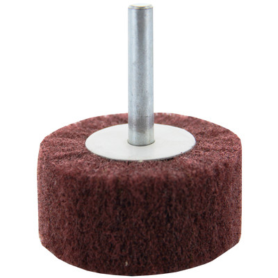 Wendt 120290 | 2 x 2 x 1/4 In. Shank Non-Woven Flap Wheel | Coarse Grade